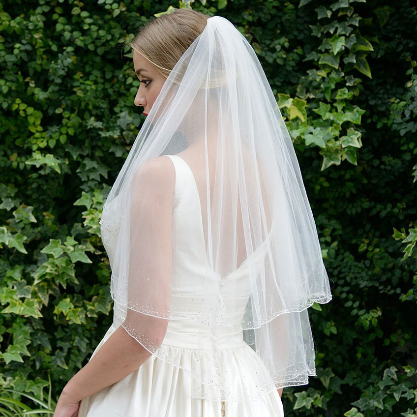 aspen wedding veil